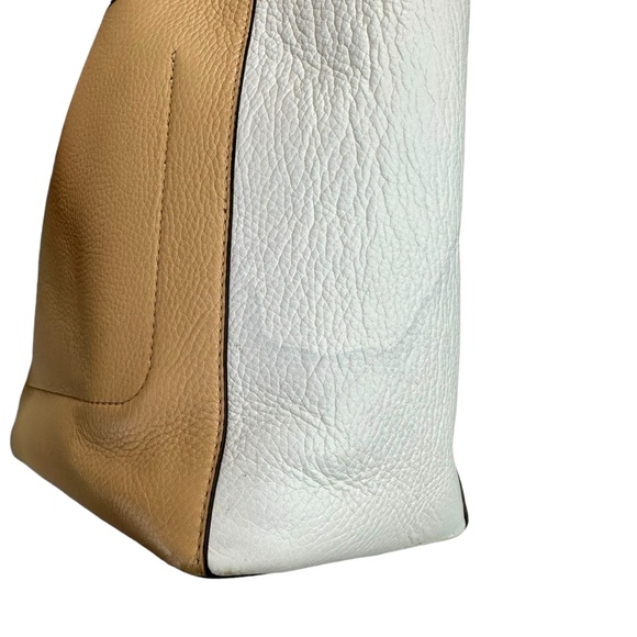 Michael Kors Gemma Large Tri-Color Pebbled Leather Tote - Picture 9 of 12